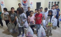 Yetimler Vakfı Cizre'de çocukları sevindirdi