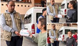 Yetimler Vakfı'ndan Gazze halkına sıcak yemek desteği
