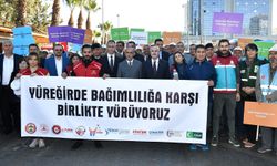 Adana'da bağımlılığa karşı yürüyüş