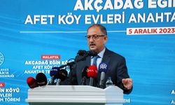 Bakan Özhaseki: Deprem bölgelerinde 100 bin yeni konut yapacağız