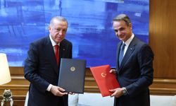Erdoğan ile Miçotakis Atina Bildirisi'ni imzaladı