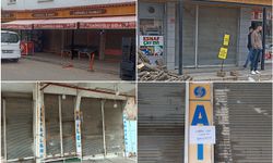 Filistin için küresel greve Çınarlı esnaftan destek