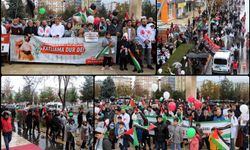 Gazzeli Rim'in doğum gününde sessiz yürüyüşün 6'ncısı gerçekleştirildi