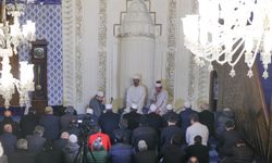 Hacı Bayram Veli Camii’nde Filistin ve şehitler için dualar edildi