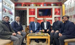 HÜDA PAR Mardin İl Başkanı Çevik, Türkiye Sakatlar Derneği Mardin Şube Başkanına ziyaret