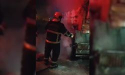 Isınan balatalar kamyonu yaktı
