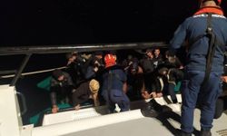İzmir açıklarında düzensiz göçmen operasyonu