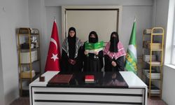 Kayseri'de "Dünya Şehit Çocukları Günü" dolayısıyla basın açıklaması