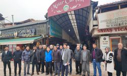 Malatya'da tarihi Mısır Çarşısı esnafı yıkım kararına tepki gösterdi