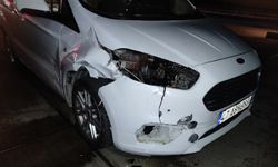 Mardin’de maddi hasarlı trafik kazası