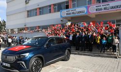 Nusaybin'de TOGG sergilendi