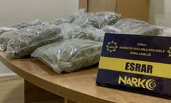 Tekirdağ'da uyuşturucu operasyonu: 15 kilogram esrar ele geçirildi