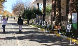 Üniversitelilerden Gazze'deki soykırımı duyurmak için resim sergisi