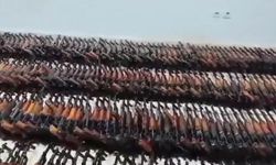 Yakalanan PKK elemanının verdiği bilgilerle yüklü miktarda mühimmat ele geçirildi