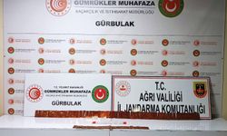 Ağrı'da kaçakçılık yapan 5 kişi gözaltına alındı