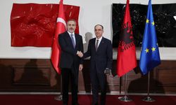 Arnavutluk Cumhurbaşkanı Begaj, Dışişleri Bakanı Fidan'ı kabul etti 