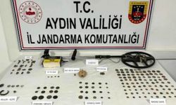 Aydın'da 160 tarihi sikke ele geçirildi