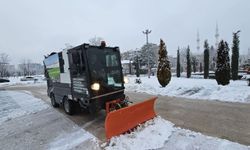 Battalgazi'de karla mücadele çalışmaları
