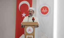 Diyanet İşleri Başkanı Erbaş: Yönetim ve denetimin en temel unsuru adalettir