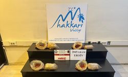 Hakkari’de 2 kilo 45 gram eroin ele geçirildi