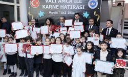 Mardin'de karne dağıtım töreni yapıldı