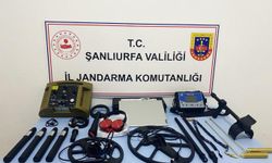 Şanlıurfa'da detektörle define arayan 6 şahıs yakalandı