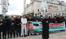 Şehit Salih Aruri için İstanbul'da gıyabi cenaze namazı kılındı