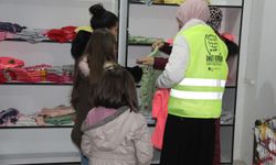 Umut Kervanı Diyarbakır'da minik bedenleri ısıttı
