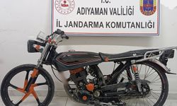 Adana'da çalınan motosiklet Adıyaman'da bulundu