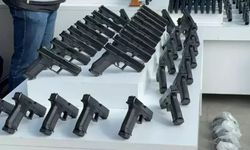 İstanbul'da düzenlenen operasyonda 432 tabanca ele geçirildi