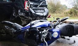 Samsun'da otomobil ile motosiklet çarpıştı: 1 ölü, 3 yaralı