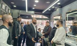 HÜDA PAR Kırşehir Belediye Başkan adayı Kırgıl'dan esnaf ziyareti