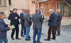 HÜDA PAR Mardin Büyükşehir adayı Çevik'ten Kabala esnafına ziyaret 