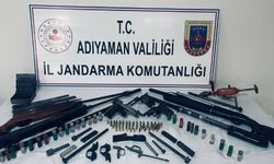 Adıyaman'da silah imalatında kullanılan malzeme ele geçirildi