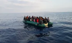 Balıkesir'de 36 düzensiz göçmen kurtarıldı