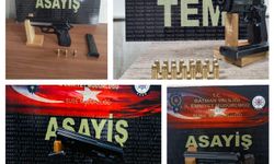 Batman'da çok sayıda ruhsatsız tabanca ele geçirildi