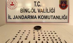Bingöl’de tarih eser niteliğinde 63 obje ele geçirildi