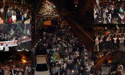 Diyarbakır Refah'taki Gazzeliler için meydanlara indi
