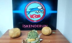 İskenderun'da 3 kilogram esrar ele geçirildi
