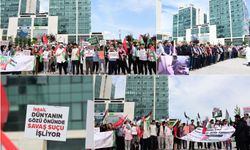 OSTİM Teknik Üniversitesi öğrencileri Filistin için buluştu 