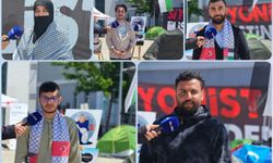 Yalova Üniversitesi öğrencilerinden Küresel İntifada'ya destek