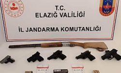 Elazığ'da 19 şahıs ruhsatsız silahla yakalandı