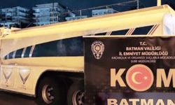 Batman'da su tankerinde 21 bin litre kaçak akaryakıt ele geçirildi