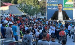 HÜDA PAR Elazığ İl Başkanı Kavaklı'dan maden işçilerine destek