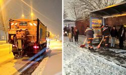 Diyarbakır’da Kar Yağışı Etkili Oldu, Ekipler Sahaya Çıktı