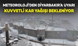 Meteoroloji’den Diyarbakır’a Kuvvetli Kar Uyarısı