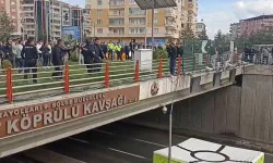 Diyarbakır’da Üst Geçitte Facianın Eşiğinden Dönüldü