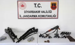 Diyarbakır’da Jandarma Operasyonu: Çok Sayıda Silah ve Mühimmat Ele Geçirildi