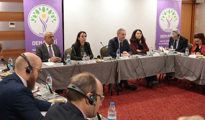 DEM Parti Eş Genel Başkanları Büyükelçilerle Bir Araya Geldi