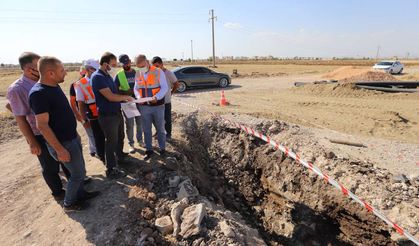 Kayapınar'a yeni kanalizasyon şebekesi